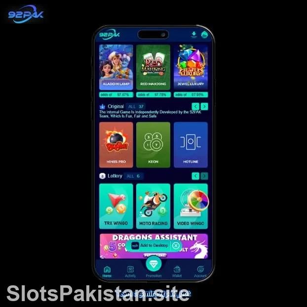 92Pak APK Download for Android - Win Go & K3 Screenshot
