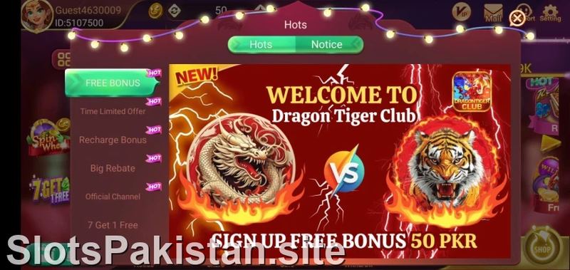Official Dragon Tiger Club Download Screenshot